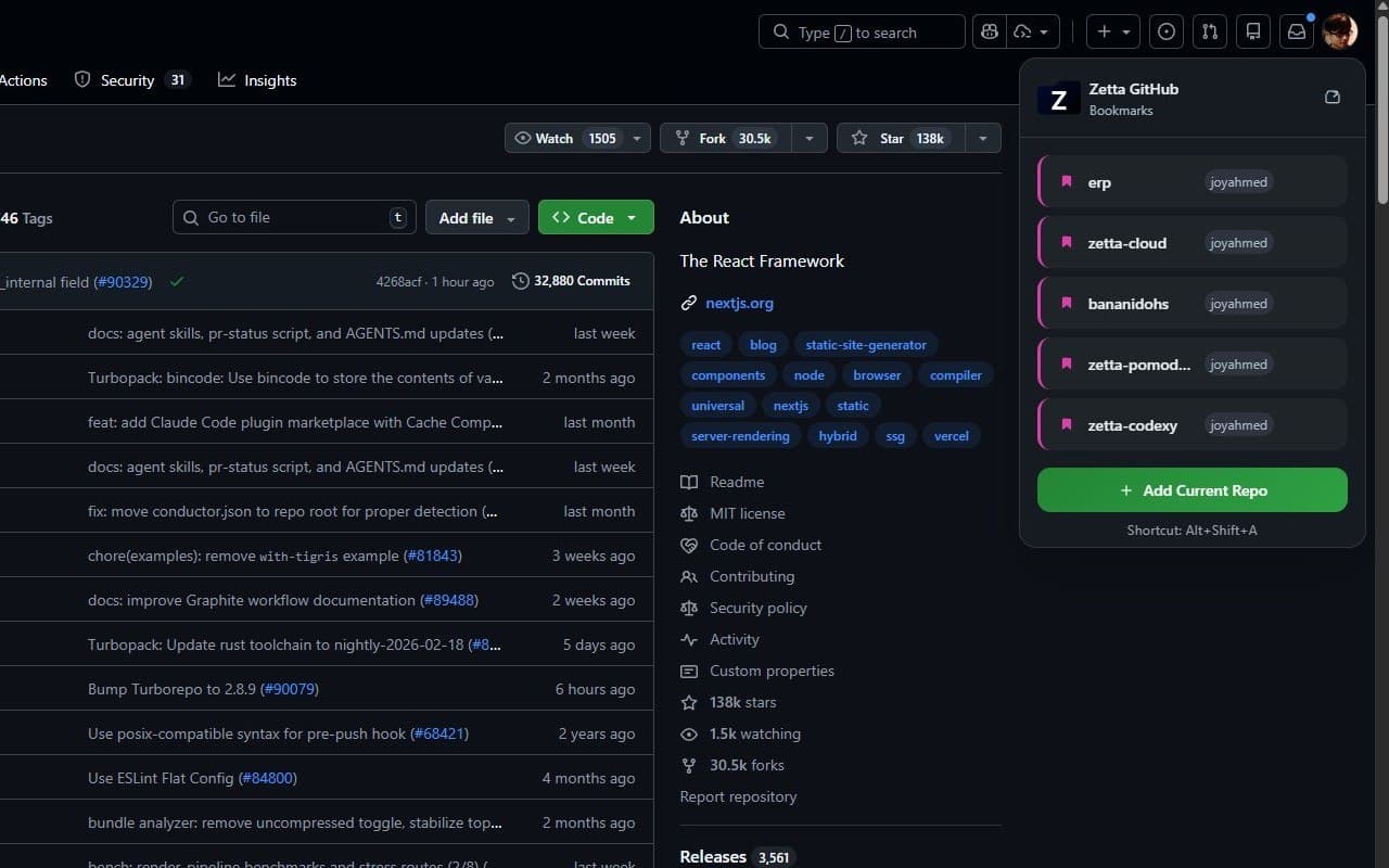 Zetta Smart GitHub preview
